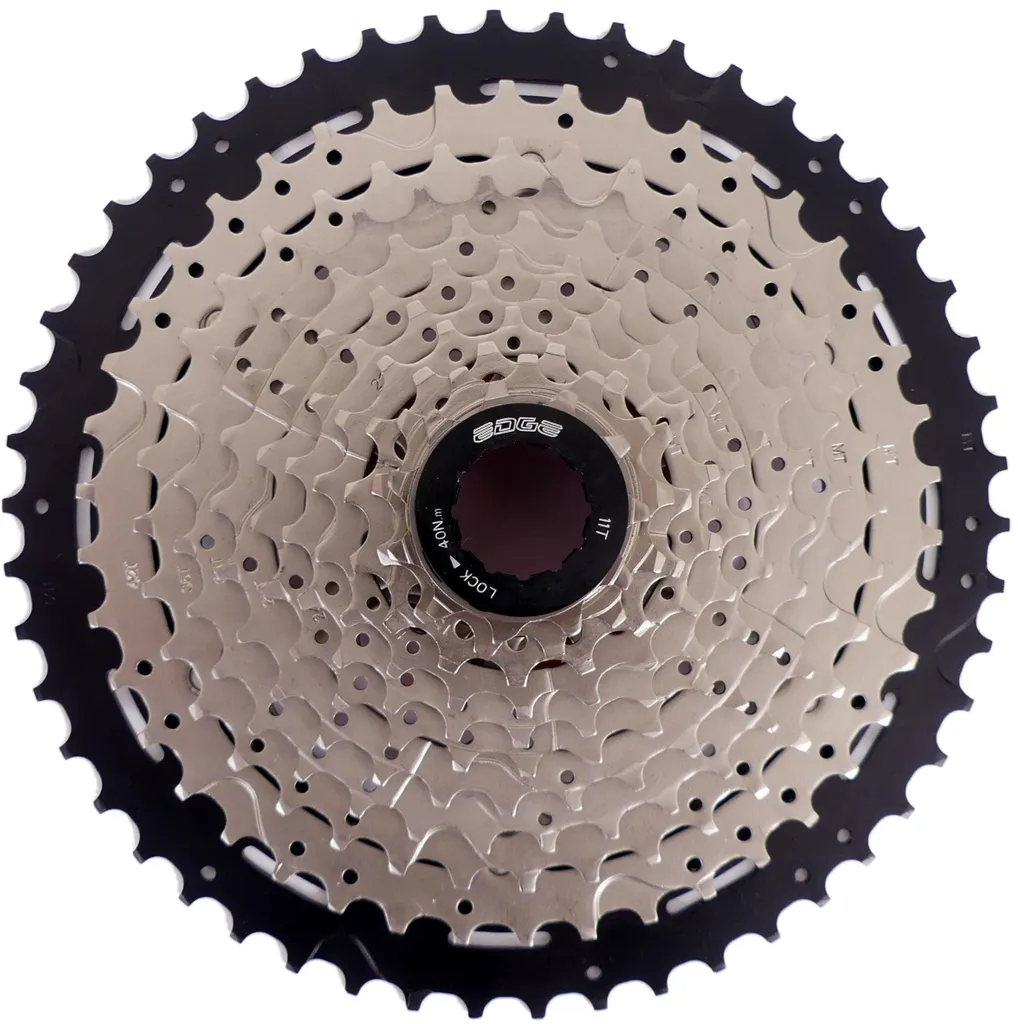 Cassette 11 Vitesses CS-M9011 11-42T en acier robuste noir et argent