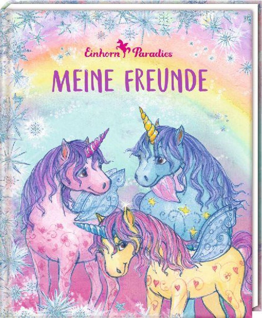 Freundebuch - Einhorn-Paradies - Meine Freunde Produktbild 