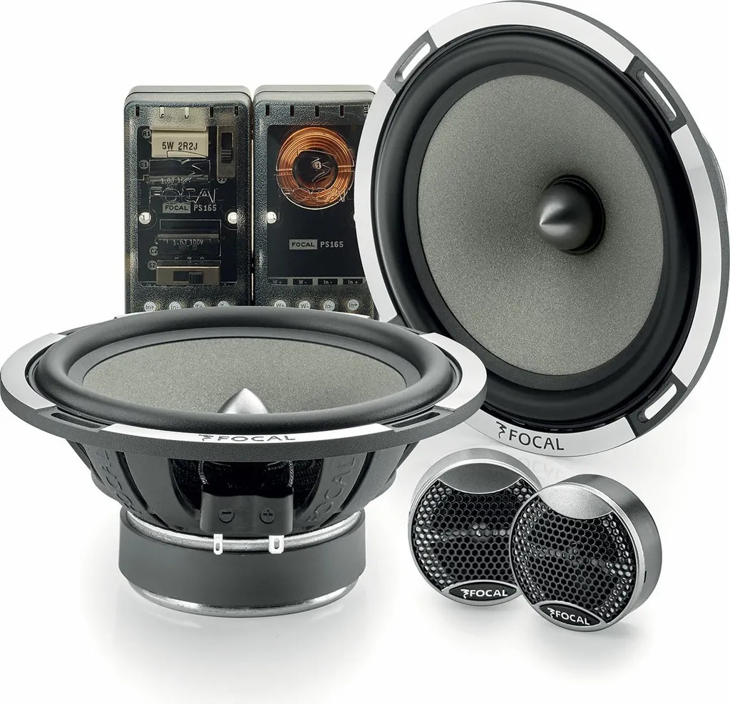 Focal PS 165 V1 Haut-parleur Polyglass 16,5 cm avec Tweeter à Dôme Inversé