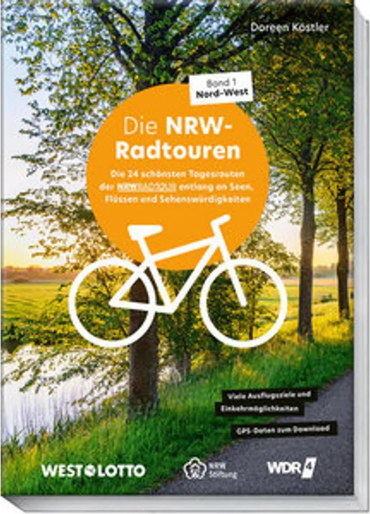 Itinéraires vélo Rhénanie NRW-Radtouren Band 1 Nord-West pour familles