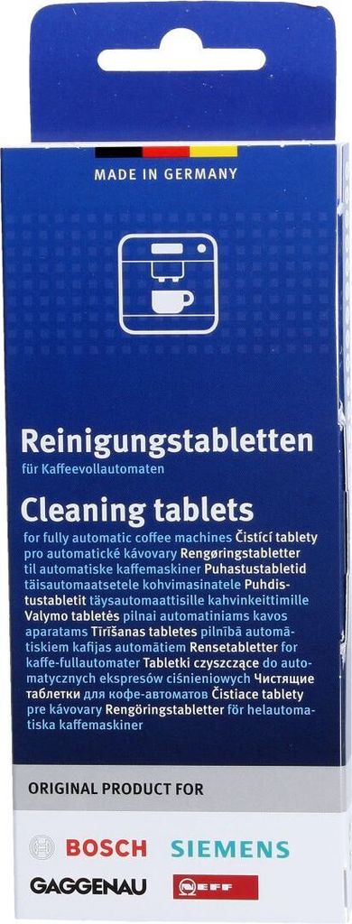 Reinigungstabletten BOSCH 00311969 für Kaffeemaschine Produktbild 