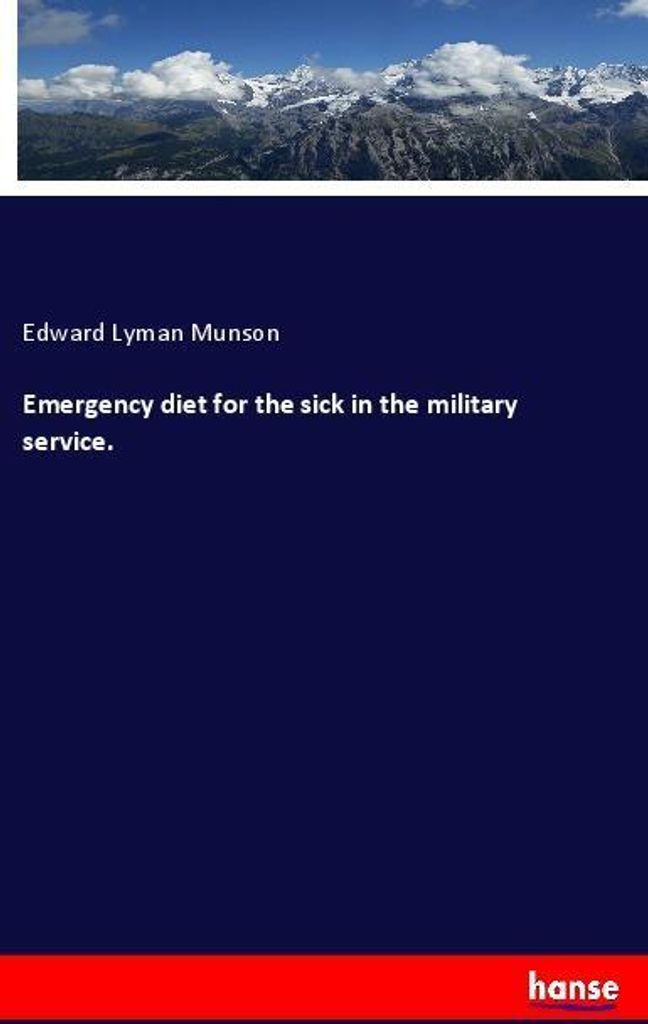 Emergency diet for the sick in the military service.