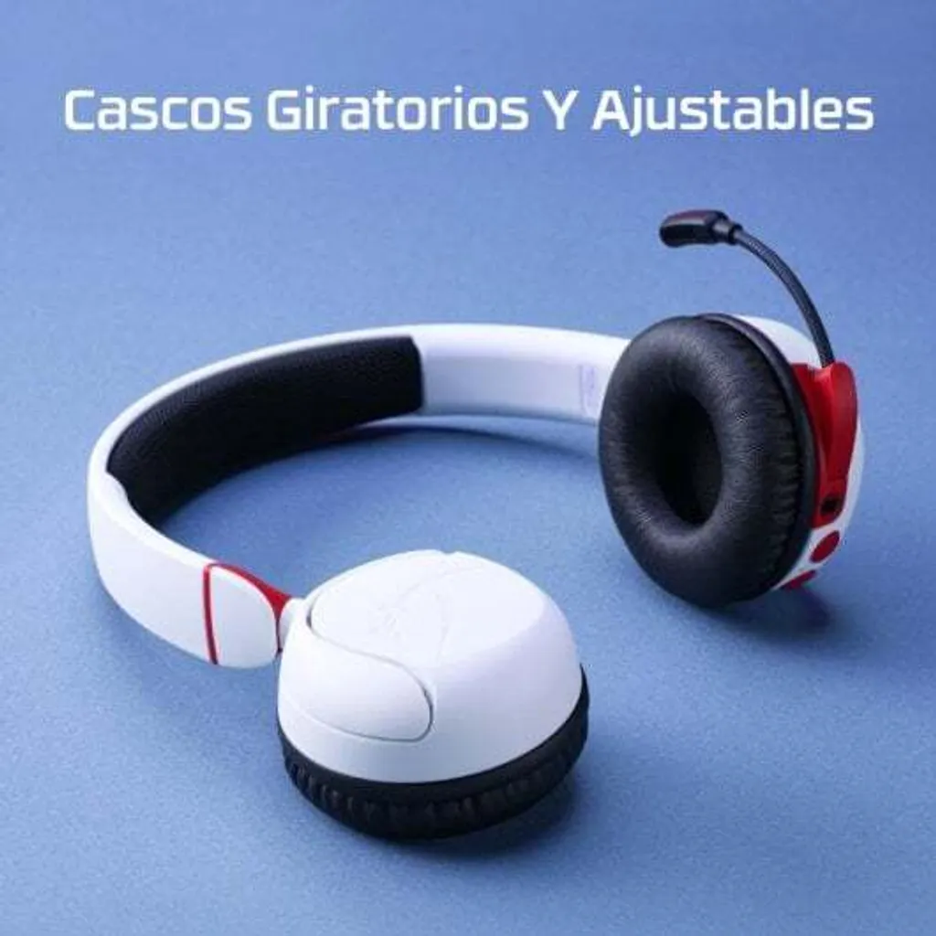 Casque Sans Fil pour Tablette et Switch HyperX Cloud Mini Blanc Gris - 14