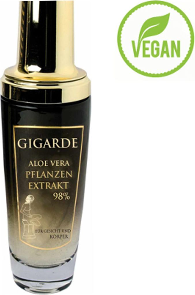 Gigarde Aloe Vera Pflanzenextrakt 98% Gesichtsfluid, 100 ml Produktbild 