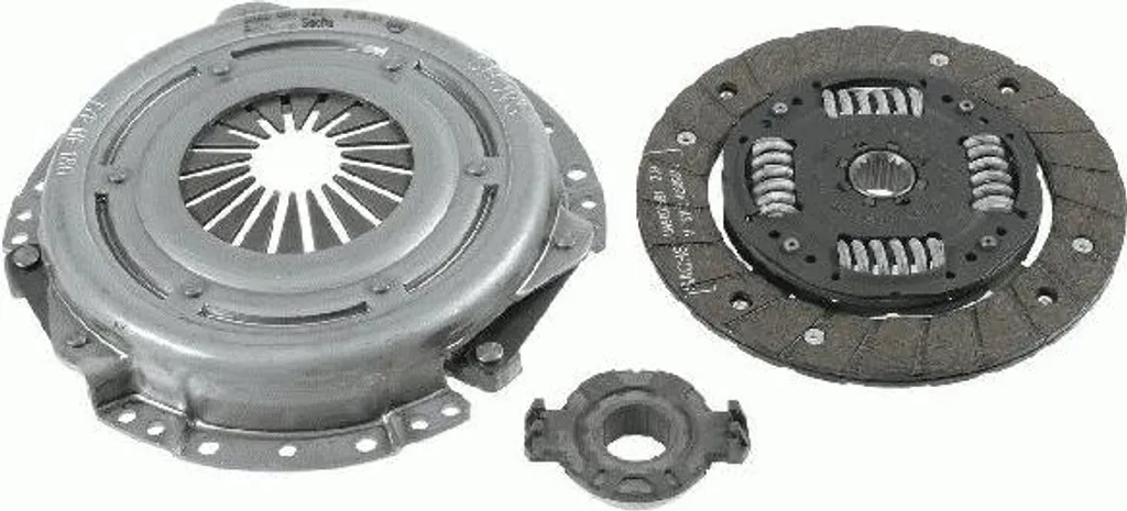 Kit embrayage renforcé SACHS 3000 836 701 - Haute fiabilité OE 205149