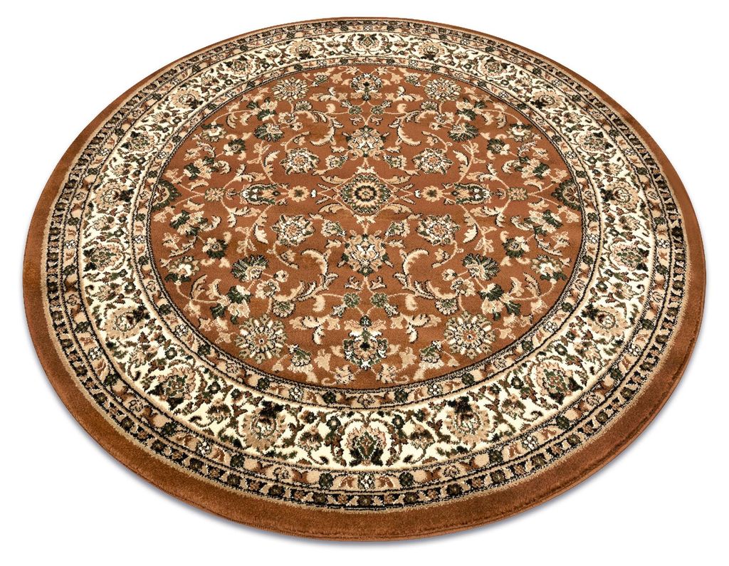 Dywan ROYAL ADR koło wzór 1745  brązowy koło 120 cm Zdjęcie produktu 