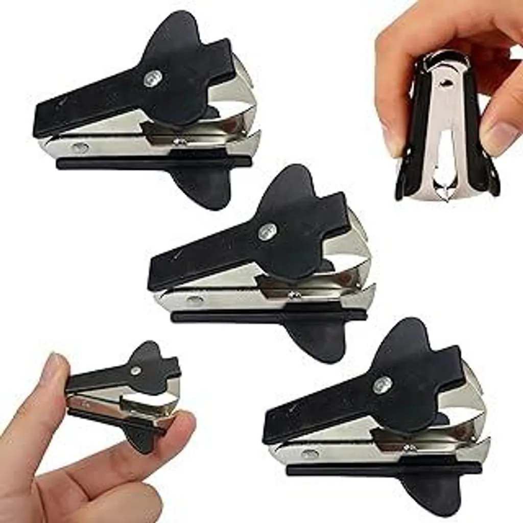 Set 3 Spillatrici Economiche Nere con Levapunti - Cancelleria Scuola