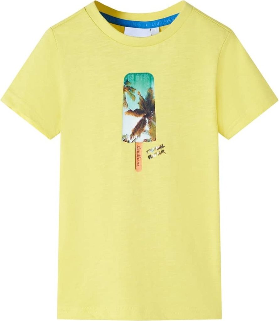 "2026 MODERNE"Kinder-T-Shirt - Modernes und langlebige - Gelb 140 NEU351298 - Arbeitshosen