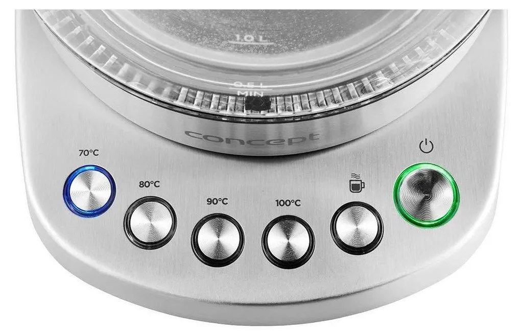 Bouilloire pour thé et infusion Concept RK4130 Température Réglable - 2