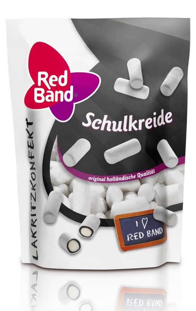 Red Band školní křída lahodně potažené lékořicové tyčinky Obrázek produktu 