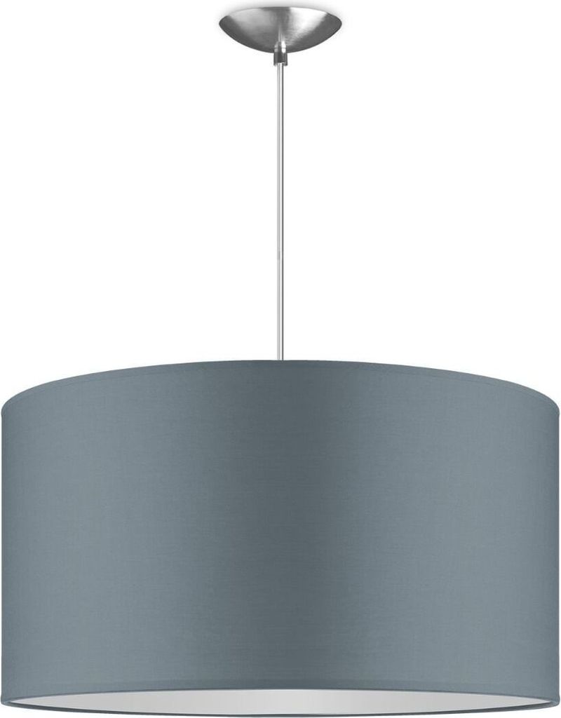 Home Sweet Home Hängeleuchte Bling mit Lampenschirm, E27, grau, 50cm