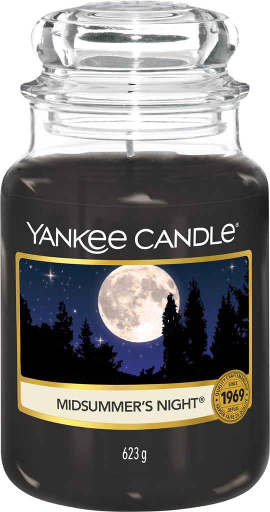 Yankee Candle Midsummers Night, Rund, Schwarz, 1 Stück(e)