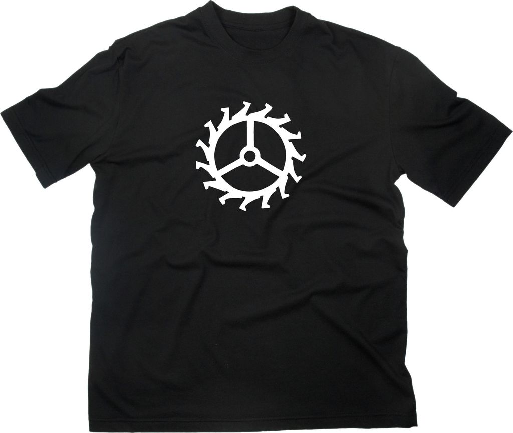 Styletex23 T-Shirt Uhrmacher Zunftwappen Zunft Logo, schwarz, M
