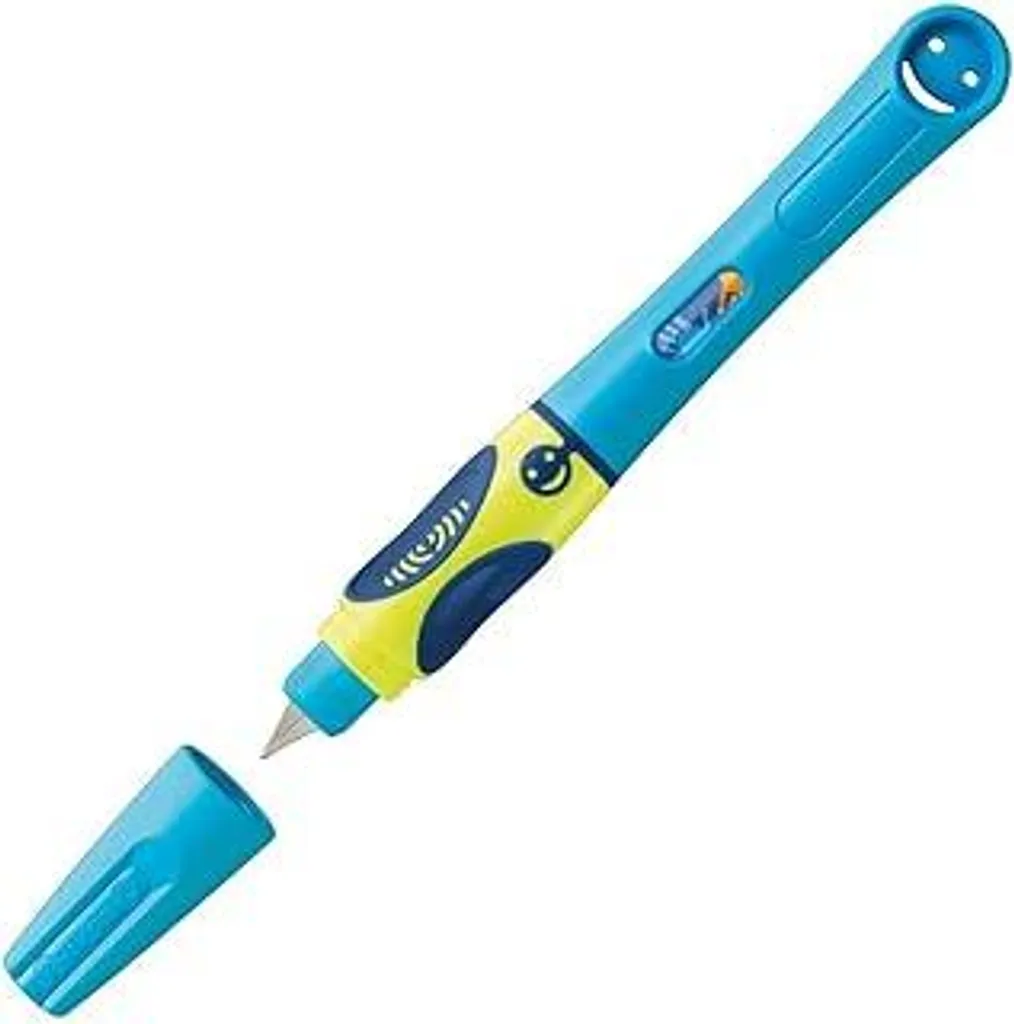 Penna Stilografica Educativa Pelikan griffix Neon Blue per Destrimani