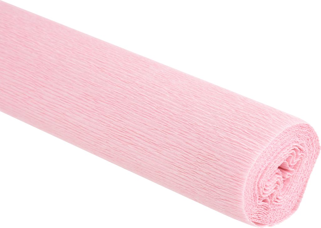 Werola Floristen Krepppapier farbfest 50 cm x 250 cm 128 g/qm Bastelpapier Rosa