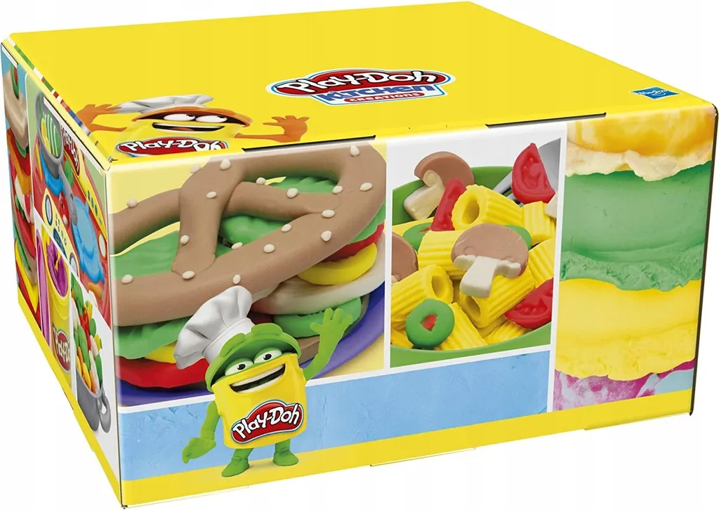 Play-Doh Kitchen Creations Super Chef Suite : Kit Complet 10 Pots Inclus