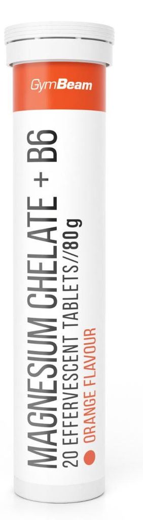 GymBeam - Magnesiumchelat + B6 Brausetabletten, 20 Produktbild 