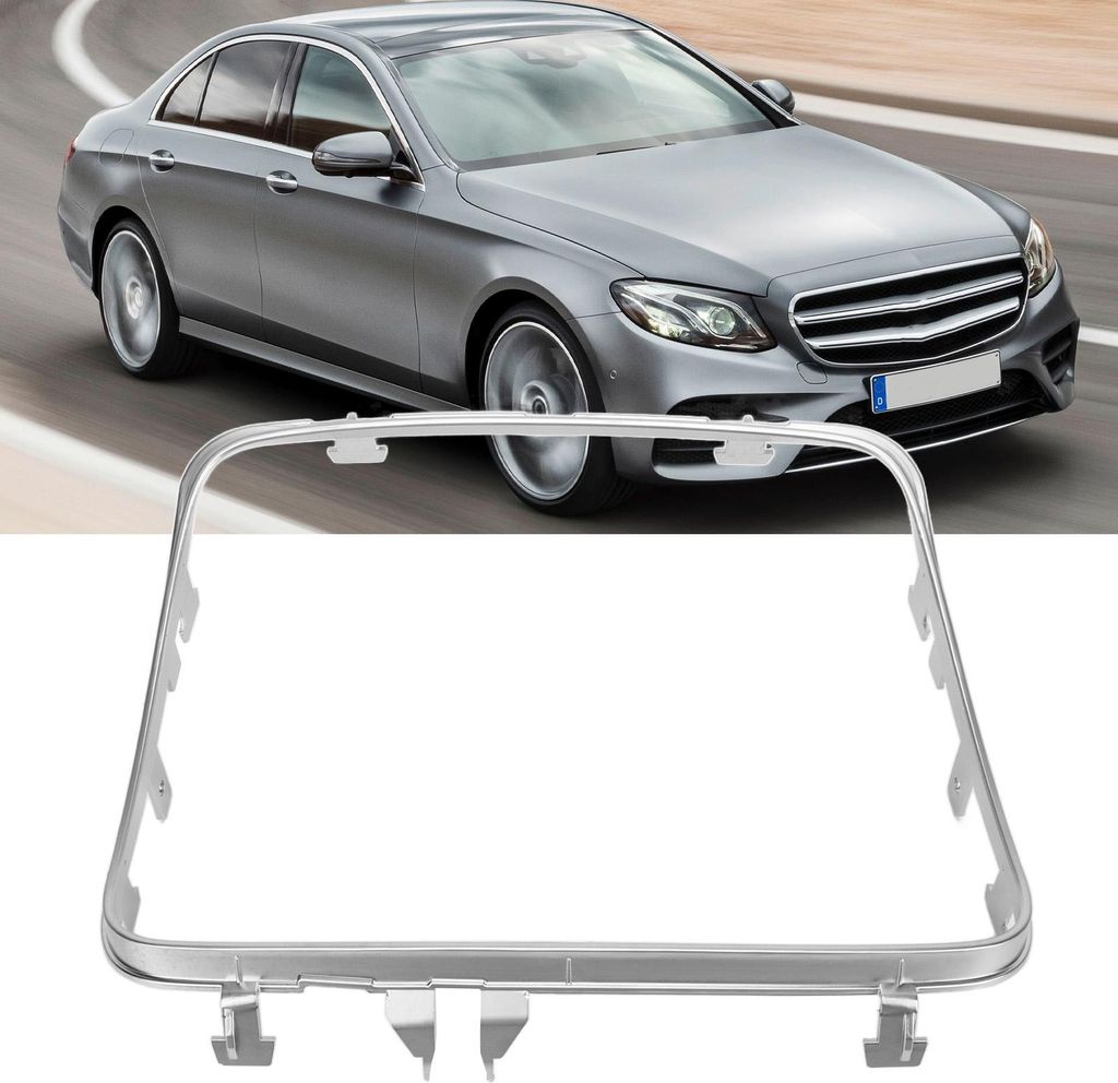 Vordere Mittelkonsolenleiste A2136830500 Wasserbecher-Panel-Rahmenverkleidung für E-Klasse W213 2015–2020