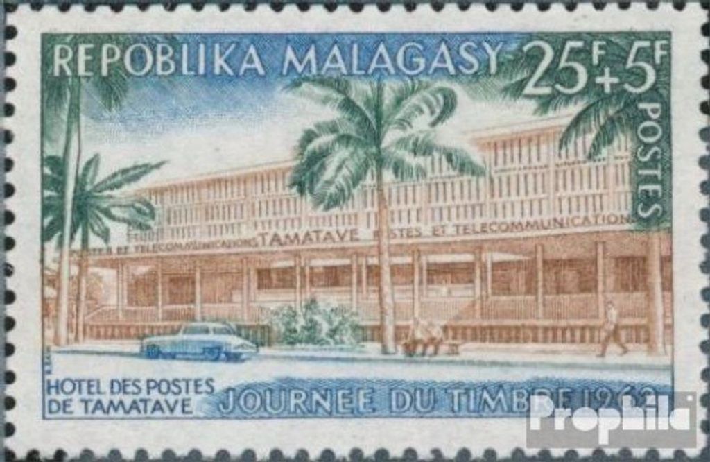 Briefmarken Madagaskar 1962 Mi 483 (kompl.Ausg.) postfrisch Philatelie
