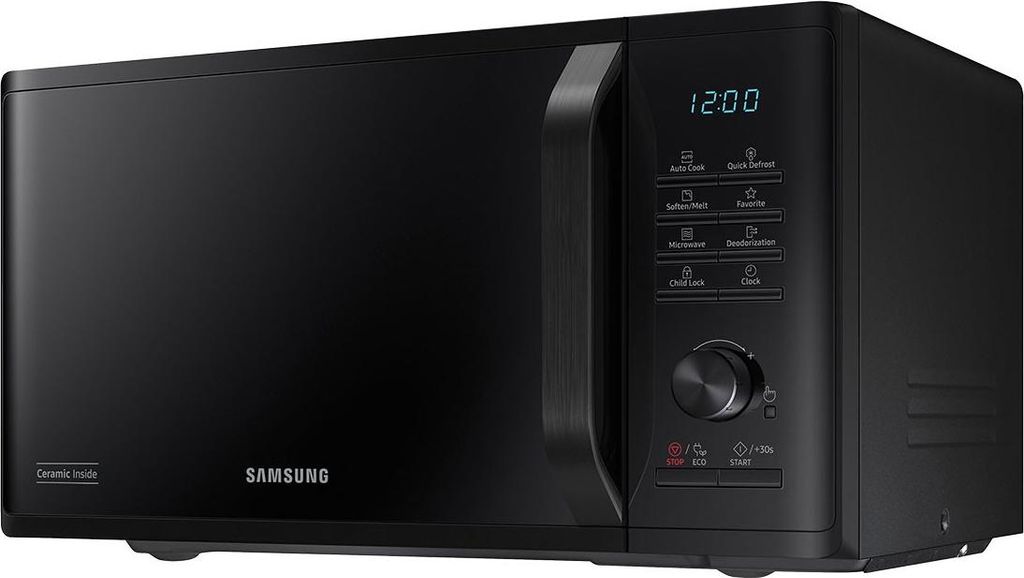 Samsung MS23K3515AK, Arbeitsplatte, Solo-Mikrowelle, 23 l, Produktbild 