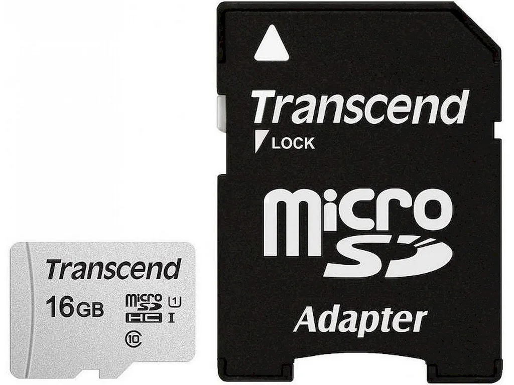 Carte MicroSDHC 16Go Transcend : Fini le Manque d'Espace de Stockage SD
