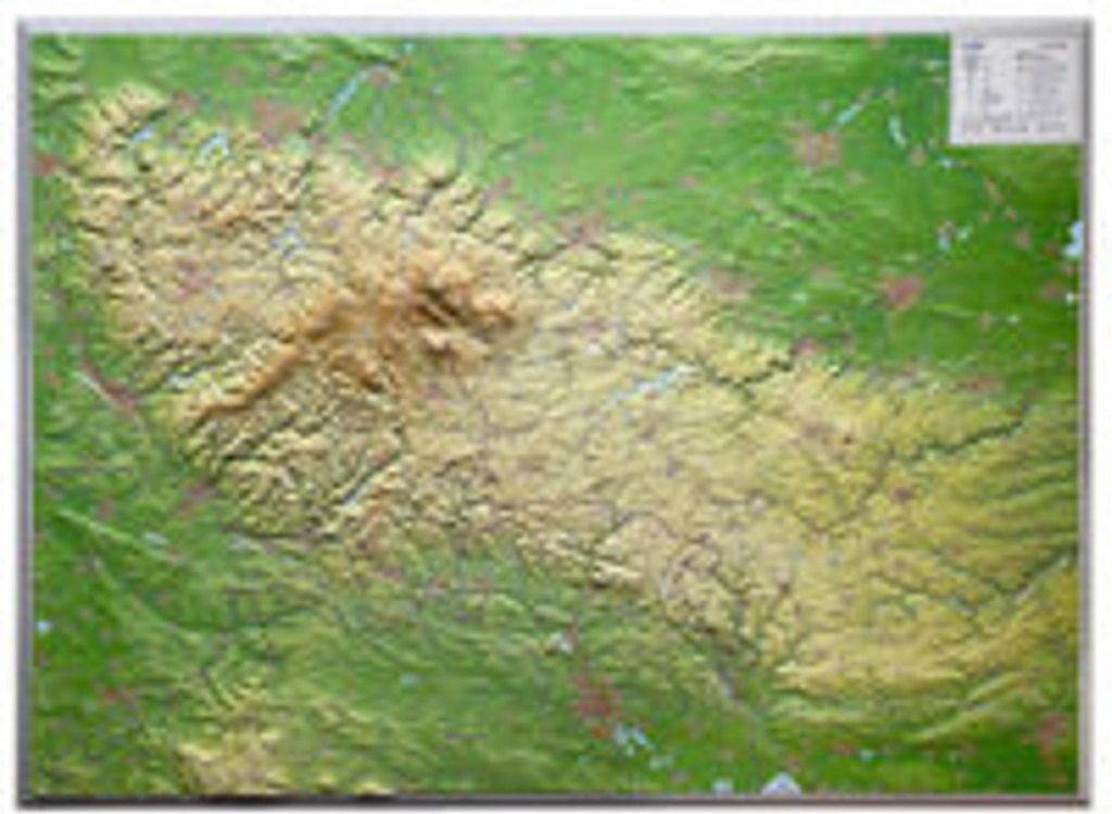Relief Harz 1:110.000