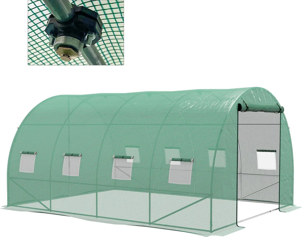 Serre de Jardin 12m² avec Arrosage pour Réussir vos Cultures de Tomates