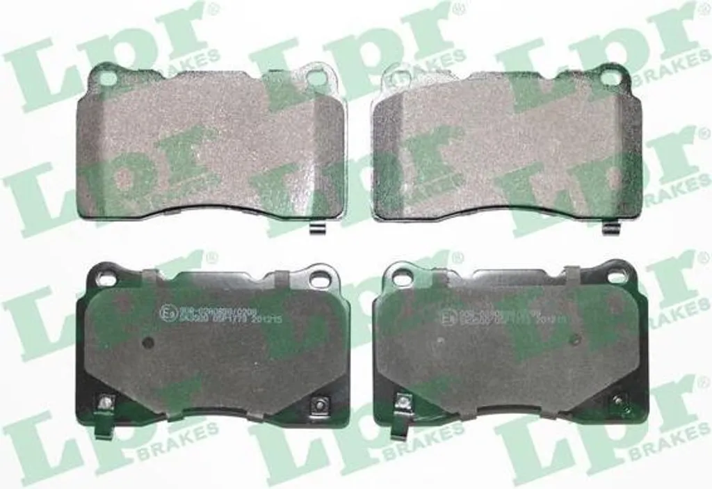 Plaquettes de frein à disque haute performance pour Corvette et Camaro LPR