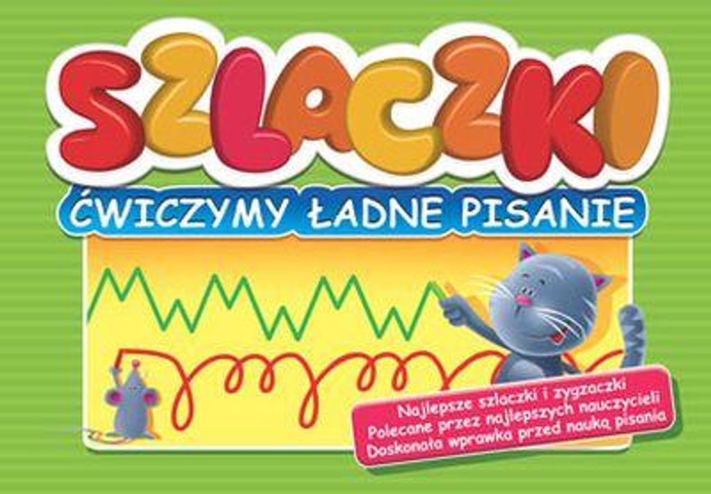 Greg Ćwiczenia Szlaczki Pisania dla przedszkolaków