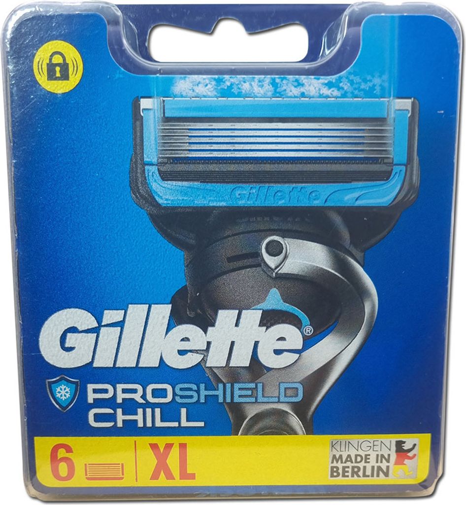 Gillette ProShield Chill Rasierklingen 6 Stück Produktbild 