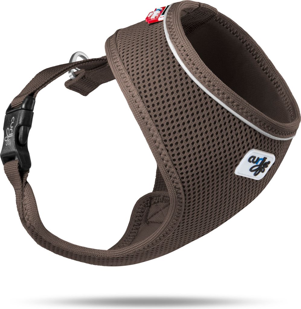 Curli Basic Geschirr Air-Mesh Braun XL Produktbild 