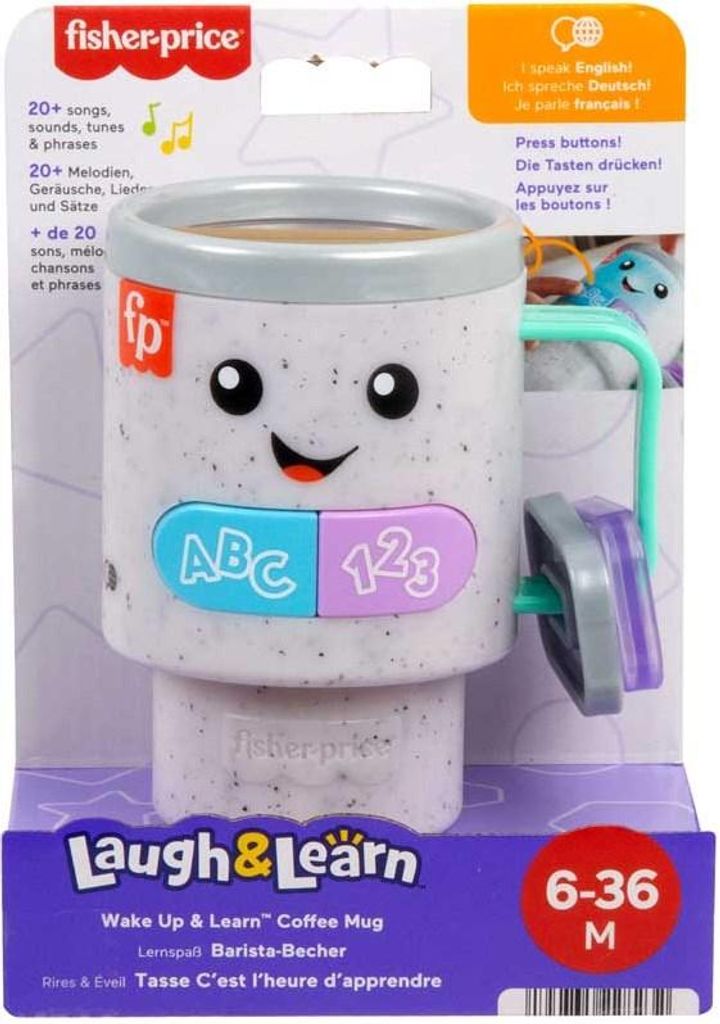 Mattel Jouets éducatifs Fisher-Price Wake Up & Learn Coffee Image du produit 