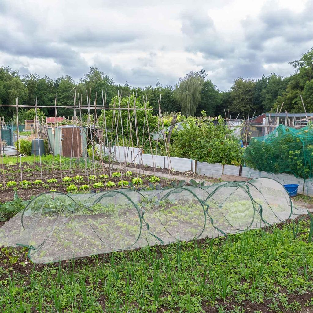 Verstellbarer Garten-Anbautunnel 4,5 m mit Pop-Up-Funktion