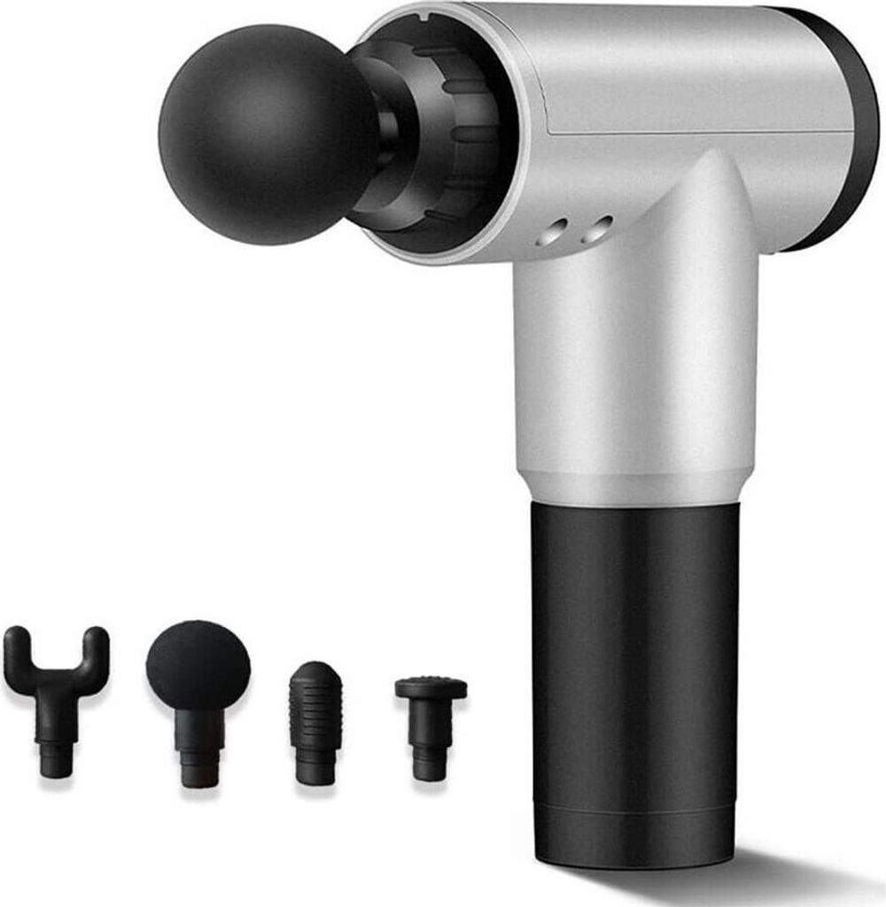 X-Sport Massagepistole Schwarz, 6 Stufen