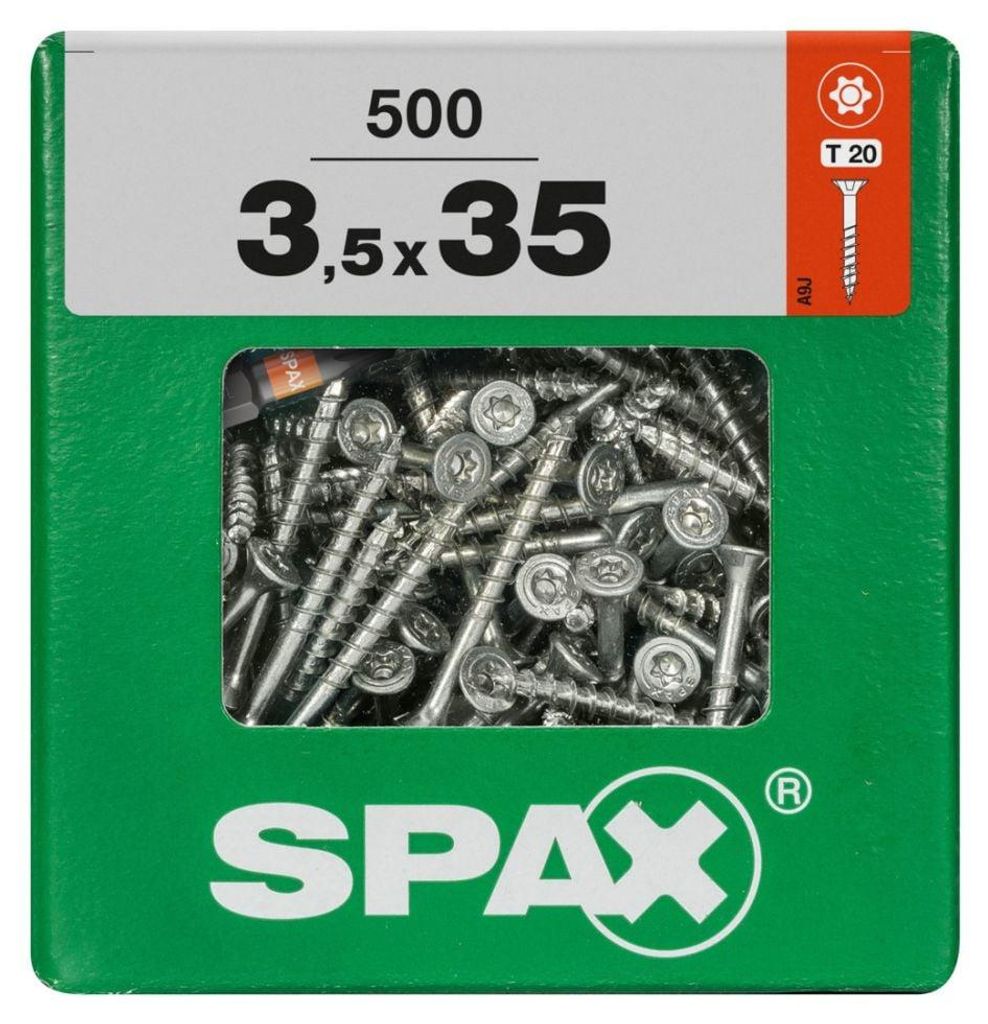 Spax Universalschrauben 3.5 x 35 mm TX 20 - 500 Stk. Produktbild 