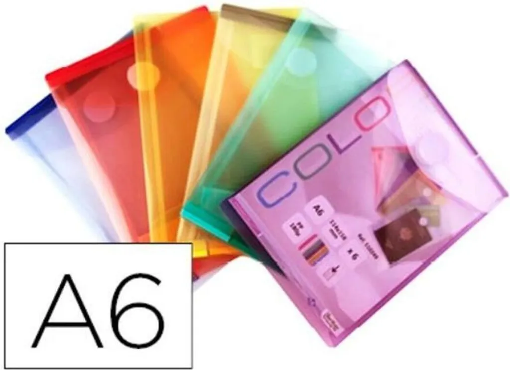 Classeur Tarifold A6 Vertical Polypropylène 200 Microns avec Velcro - 2