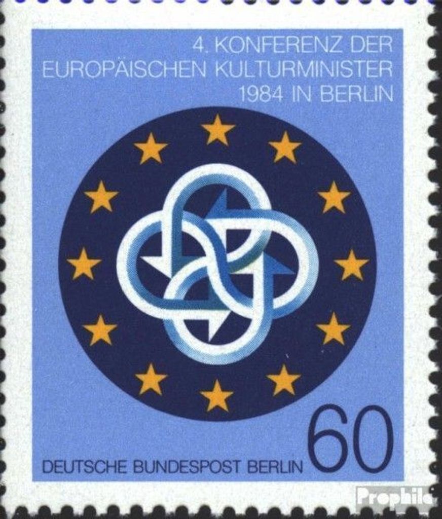 Briefmarken Berlin (West) 1984 Mi 721 (kompl.Ausgabe) gestempelt Kulturminister