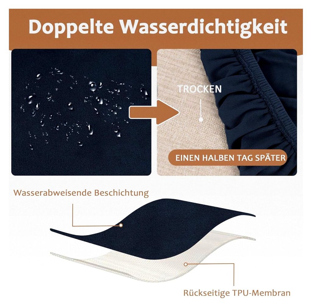 Universelle Sitzbank für Esszimmer, Stretchbezug für Esszimmerbänke, elastische Husse für Hotel, Bankett, Restaurant, Wohnzimmer, Schlafzimmer ...