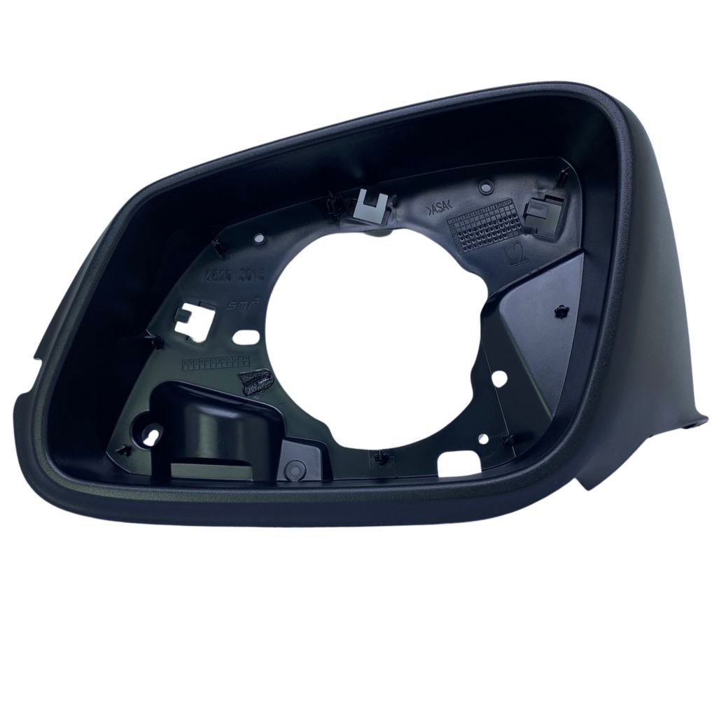 BILMAX Links Spiegelrahmen Ersatz für BMW F20 F21 F22 F23 F30 F31 F32 F33 F34 F36 F87 Schwarz (Fahrerseite)