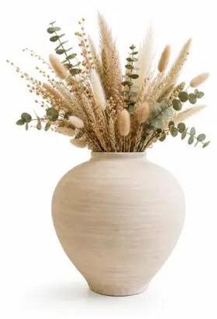 Terrakotta – Vasen – Handgemacht – Minimalistisch – 26 cm