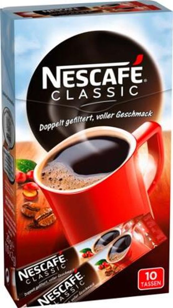 Nescafe Classic 10x2g Produktbild