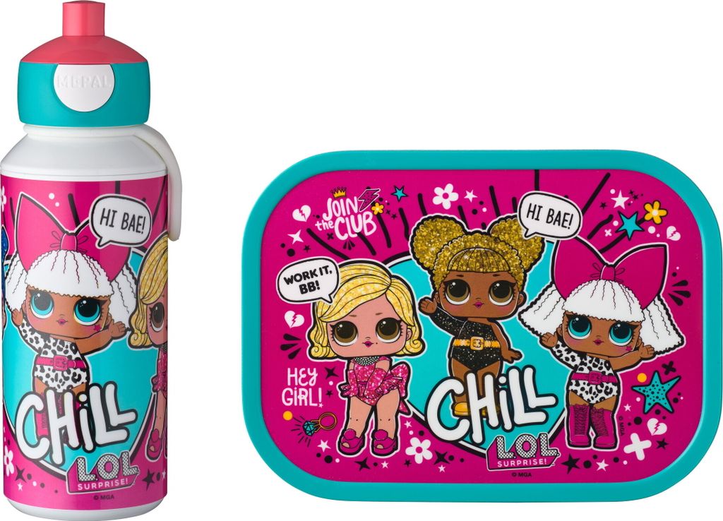 Mepal - Campus Pausenset - Lunchset mit Pop-up Trinkflasche Produktbild 