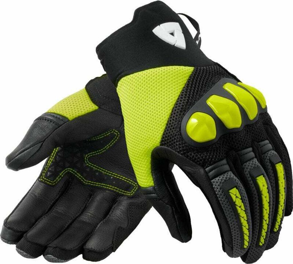 Rev'it! Speedart Air Black/Neon Yellow S Motorradhandschuhe