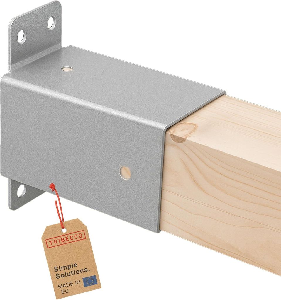 TRIBECCO® Schaukelverbinder Schaukel-Wandverbinder Vierkant Produktbild 
