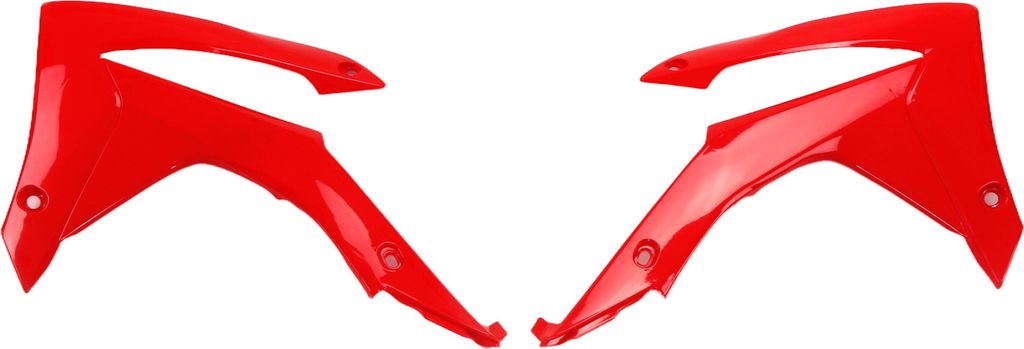 Kühlerverkleidung UFO PLAST 2-teilig Abdeckung Kühler für Honda CRF R 250 / 450 ccm Bj. 2013 - 2017, Farbe:rot OEM 00-26