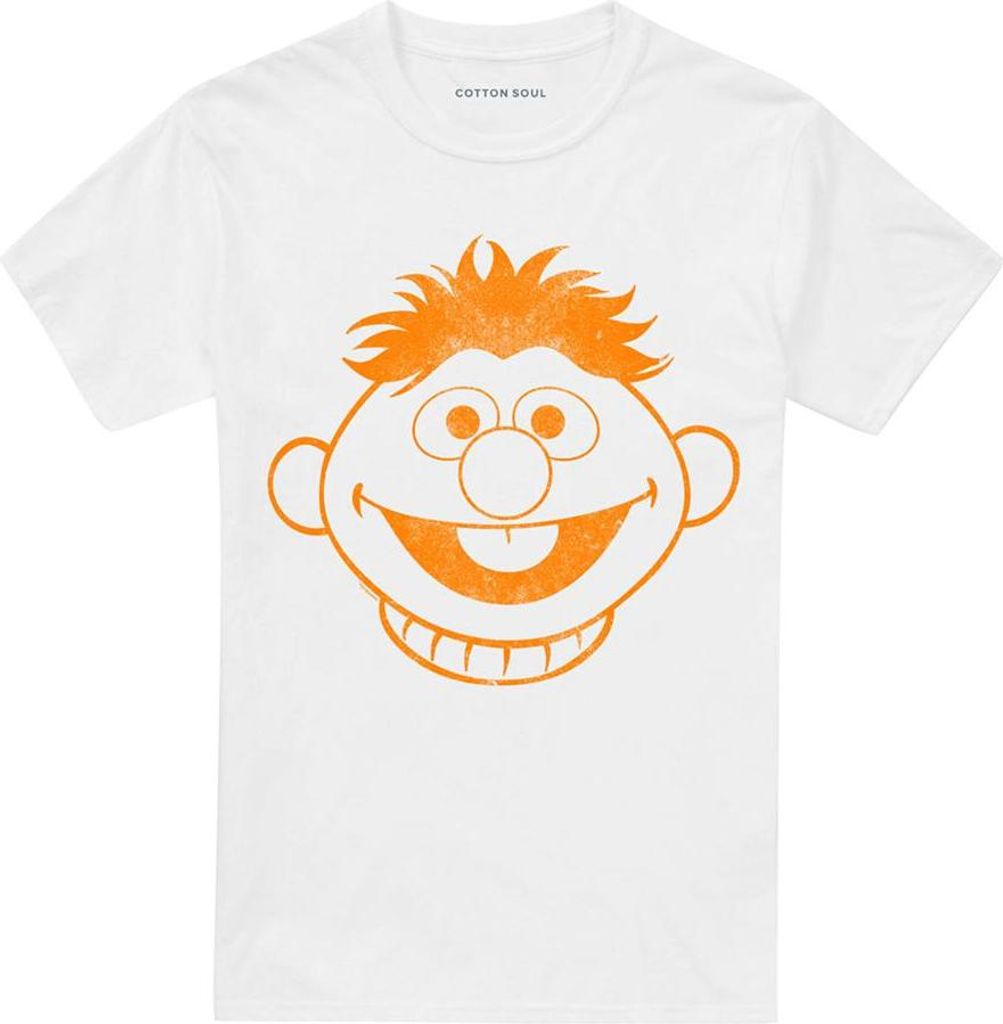 Sesame Street - T-Shirt für Herren/Damen Uni TV20733 (3XL) (Weiß)