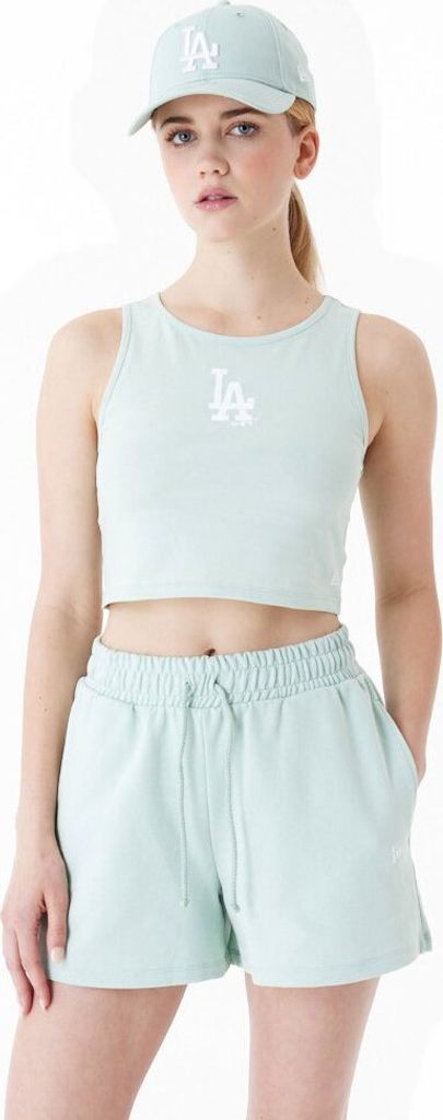 New Era Mlb Le Los Angeles Dodgers ärmelloses T-shirt Weiß S Frau Weiß S