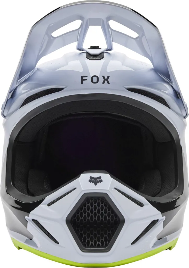 Casque Motocross Fox V3 Tine Blanc Taille S 55/56 pour Compétition MX - 3