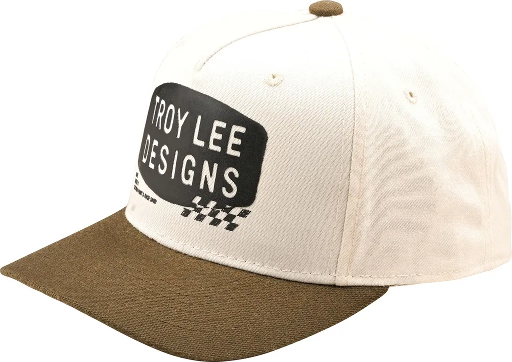 Casquette Visière Bombée Troy Lee Designs Stamp pour VTT et Motocross