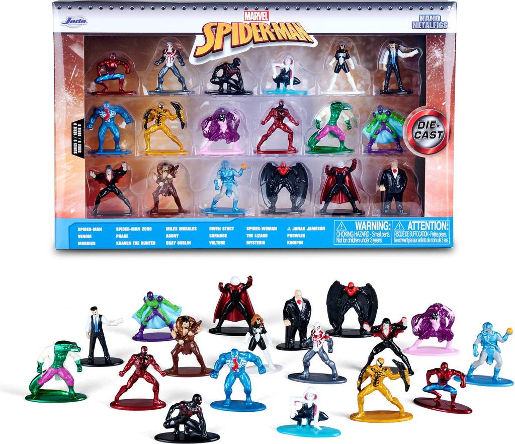 Marvel Nano Metalfigs Diecast Minifigures 18-pack Wave 9 4 Obrázok produktu 